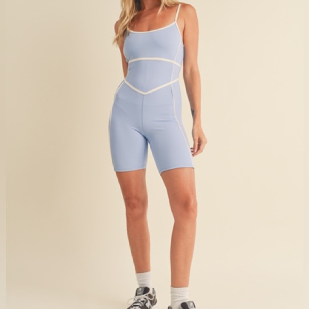 Workout one piece romper